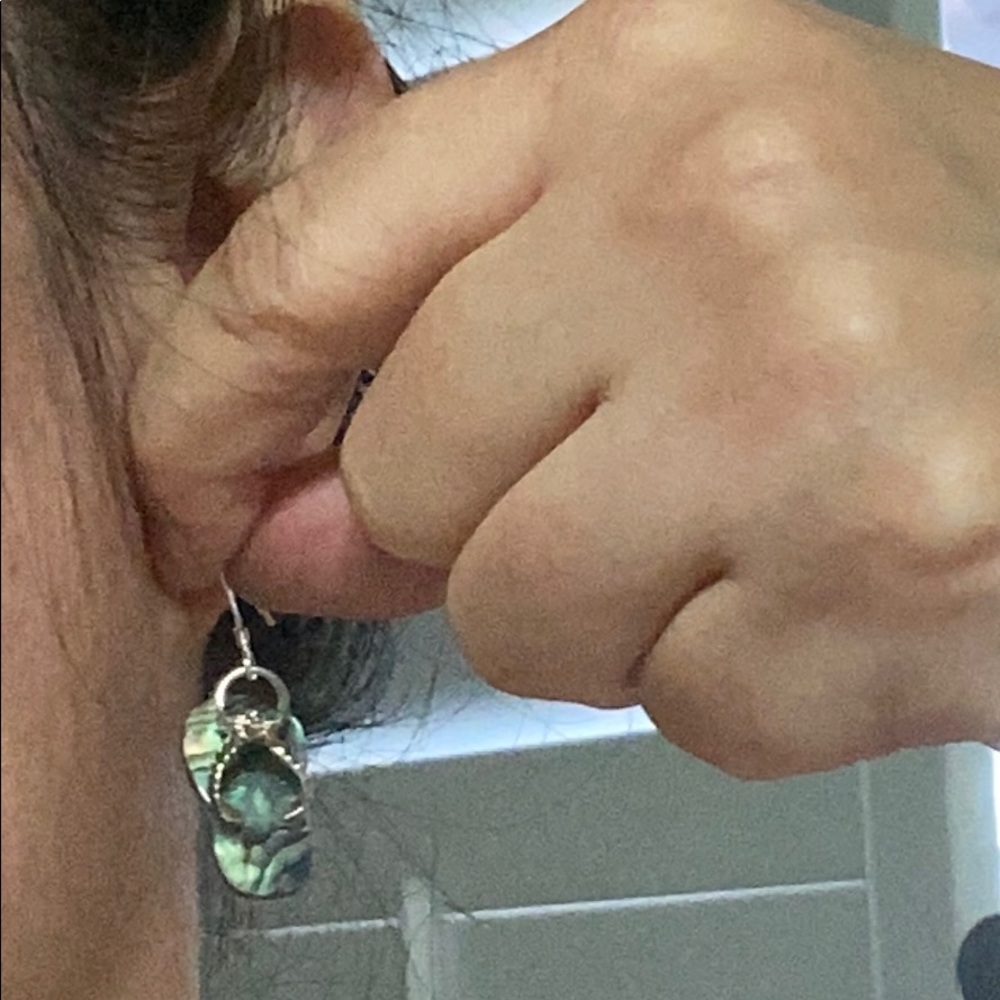 Newhandmade Abalone Shell Earrings - image 2